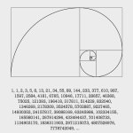 Espiral y sucesión de Fibonacci