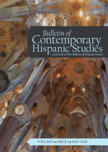Bulletin of Contemporary Hispanic Studies, artículo de Vicente Luis Mora