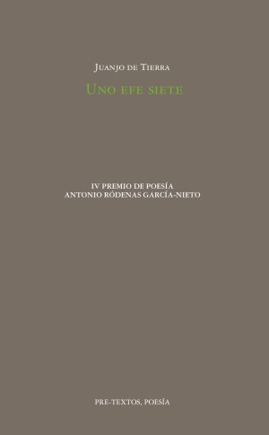 Cubierta de Uno efe siete, de Juanjo de Tierra